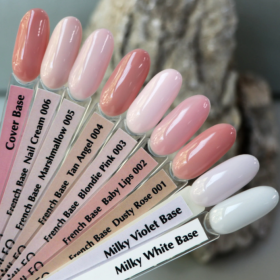 Rubber Base French 004 Tan Angel sin pincel Komilfo, Beige, 30 ml