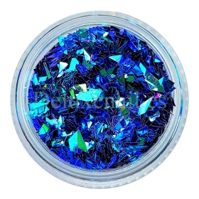 Copos Flash 27, Azul/Verde Holográfico