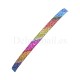 Cinta adhesiva, Multicolor purpurina, 3 mm.