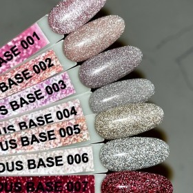 Base Reflectante Komilfo Luminous 006, Plata Claro, 8 ml