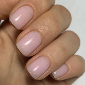 Pro Base Opal 01 DARK, base camuflaje, rosa con micro brillo dorado, 30 ml