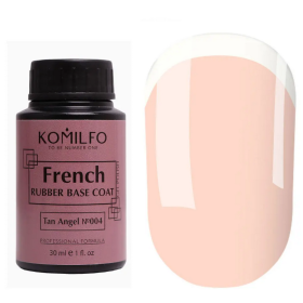 Rubber Base French 004 Tan Angel sin pincel Komilfo, Beige, 30 ml