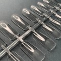 Tips de gel, Cuadrados, 240 uds., 6 medidas