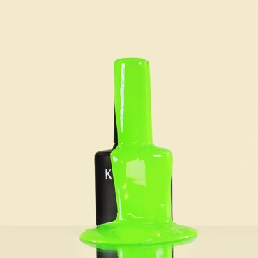 Esmalte Permanente Kaleidoscopic K001 Komilfo, Verde Neón, 8 ml
