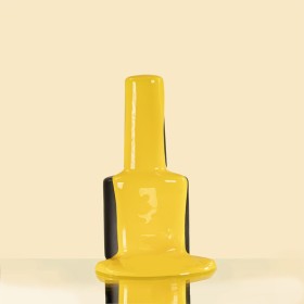 Esmalte Permanente Kaleidoscopic K003 Komilfo, Amarillo Neón, 8 ml