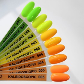 Esmalte Permanente Kaleidoscopic K005 Komilfo, Melocotón Neón, 8 ml