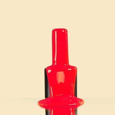 Esmalte Permanente Kaleidoscopic K008 Komilfo, Rojo Ferrari Neón, 8 ml