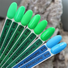 Esmalte Permanente Kaleidoscopic K017 Komilfo, Verde Neón, 8 ml