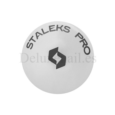 UPDset-15 (S-Ø15 mm) Set Podo Disco Staleks de acero inoxidable con 5 discos desechables, Grano 180