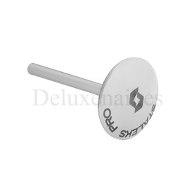 UPDset-15 (S-Ø15 mm) Set Podo Disco Staleks de acero inoxidable con 5 discos desechables, Grano 180