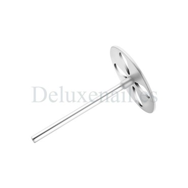 PDLset-25 (L-Ø25 mm) Set Podo Disco Alargado Staleks de acero inoxidable con 5 discos desechables, Grano 180