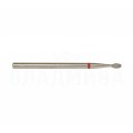 Fresa Roja Brote Redondeado, Ø1.8mm, 806k018, grano suave, Vladmiva