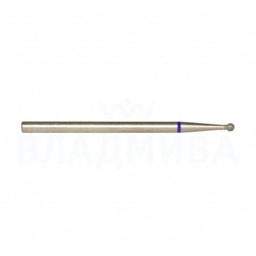 Fresa Azul Bola, Ø1.6mm, 524c016, grano medio, Vladmiva