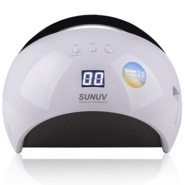 LED/UV Lámpara Sun 6 Original, 48 W, Blanco