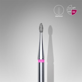 Fresa Roja Brote, Ø1.6 mm, FA50R016/3.4, grano suave, Staleks