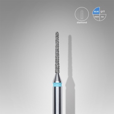 Fresa Azul Aguja, Ø1 mm, FA80B010/10, grano medio, Staleks
