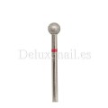 Fresa Roja Bola, Ø5 mm, 856.104.001.047.050, grano suave, RosBel