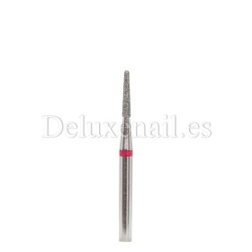 Fresa Roja Cono Fino, Ø1.8 mm, 856.104.194.100.018, grano suave, RosBel