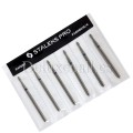 Kit de 6 fresas Azules Bala, Ø1.8 mm, FA60B018/4, grano medio, Staleks