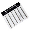 Kit de 6 fresas Azules Bala, Ø2.3 mm, FA40B023/5, grano medio, Staleks