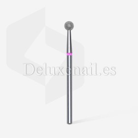 Fresa Roja Bola, Ø4 mm, FA01R040, grano suave, Staleks