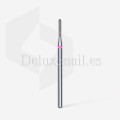 Fresa Roja Cilindro redondeado, Ø1.4 mm, FA30R014/8, grano suave, Staleks