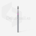 Fresa Roja Bala, Ø2.3 mm, FA40R023/5, grano suave, Staleks
