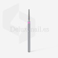 Fresa Roja Cono fino, Ø1.6 mm, FA70R016/10, grano suave, Staleks