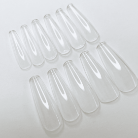 Tips de gel, Bailarina, 460 uds, 11 medidas