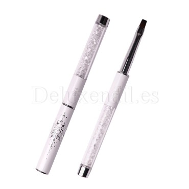 Pincel Sintético Gel flat 4 Komilfo, 6 mm