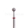 Fresa Roja Bola, Ø4 mm, F113, grano suave, Dark