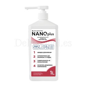 NANOplus Staleks - Liquido para desinfectar manos, pies, superficie e instrumentos, 1000 ml