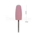 Fresa pulidora de silicona rosa SC171 M, grano medio, RoyalBeauty