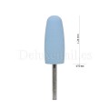 Fresa pulidora de silicona azul SC171 F, grano suave, RoyalBeauty