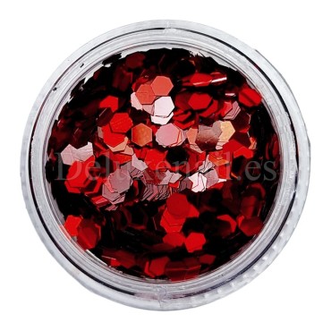 Lentejuelas 005, Rojo, 2,5 mm