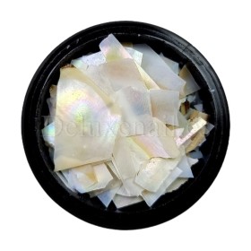 Concha Rota perlada 003, Blanco, 2 gr