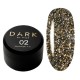 Pintura de gel Dark Diamond Gel 002, Dorado Claro, 5 gr