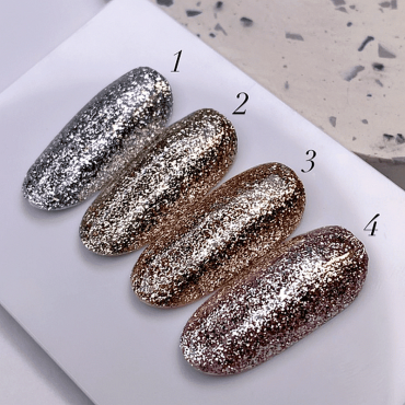Pintura de gel Dark Diamond Gel 002, Dorado Claro, 5 gr