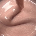Gel constructor Dark Medium Gel 32, Beige con micro brillo, 15 ml