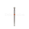 Fresa Roja Bola Kmiz, Ø3.1 mm, grano suave, ref: 856.104.001.027.031