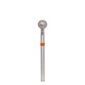 Fresa Roja Bola Kmiz, Ø5 mm, grano suave, ref: 856.104.001.048.050