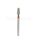 Fresa Roja Cono Redondeado Kmiz, Ø3.5 mm, grano suave, ref: 856.104.198.080.035