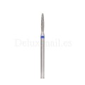 Fresa Azul Llama sin punta Kmiz, Ø1.8 mm, grano medio, ref: 866.104.243.100.018 safe end