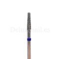 Fresa Azul Cono truncado, Ø2.5 mm, F131, grano medio, Dark