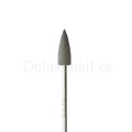 Fresa pulidora de silicona gris P306, grano medio, Dark