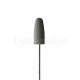 Fresa pulidora de silicona gris P305, grano medio, Dark