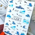 Pegatina al agua con foil F133 Lak