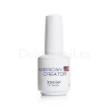 Base Gel for Toenails American Creator, Base Elástica para Pedicura, Transparente,15 ml