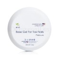 Base Gel for Toenails American Creator, Base Elástica para Pedicura, Transparente, 30 ml