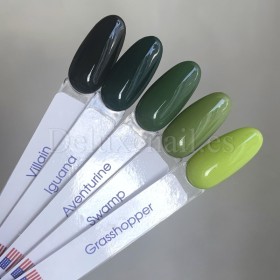 Esmalte Permanente Iguana American Creator, Verde oscuro, 15 ml